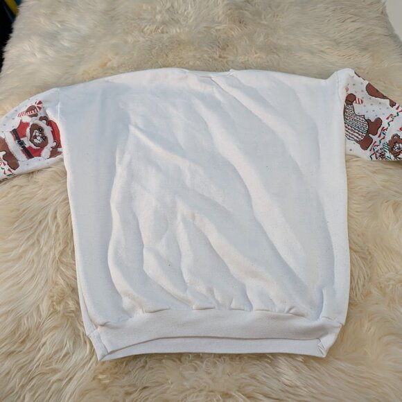 Vintage Teddy Bear Festive Crewneck Sweater Size Small - Picture 7 of 7